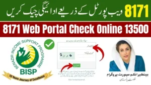 8171 Web Portal 2025 – Check Online 13500 BISP Payment Instantly (Step-by-Step Guide)